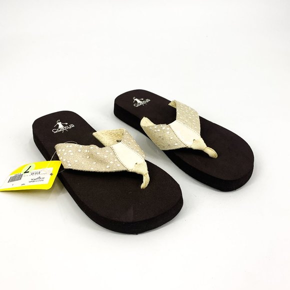 Corkys Kids Dingo Flip Flop Bright Multi